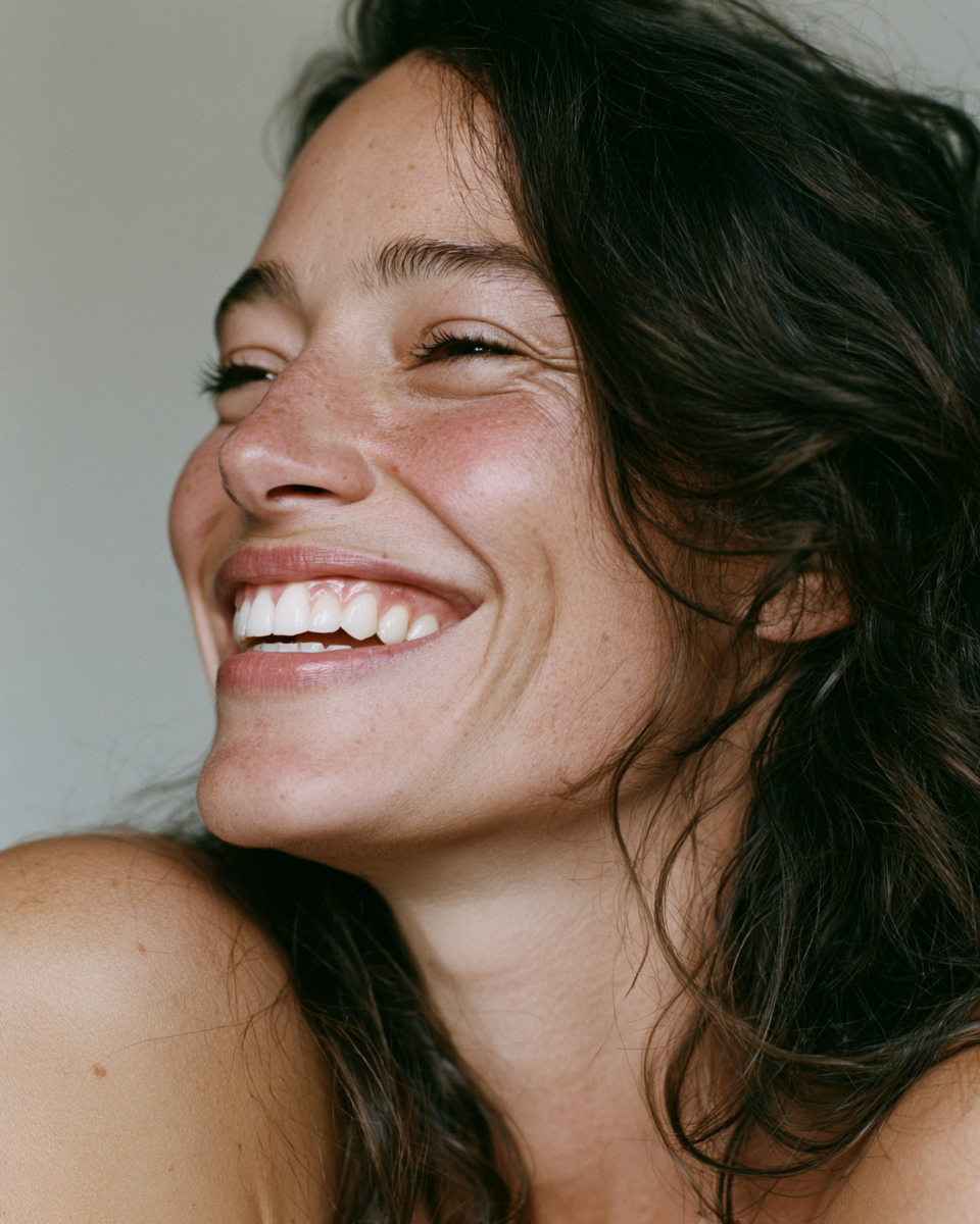 Ritratto paziente, sorriso